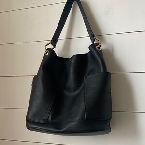 Elegant Black Tote Bag